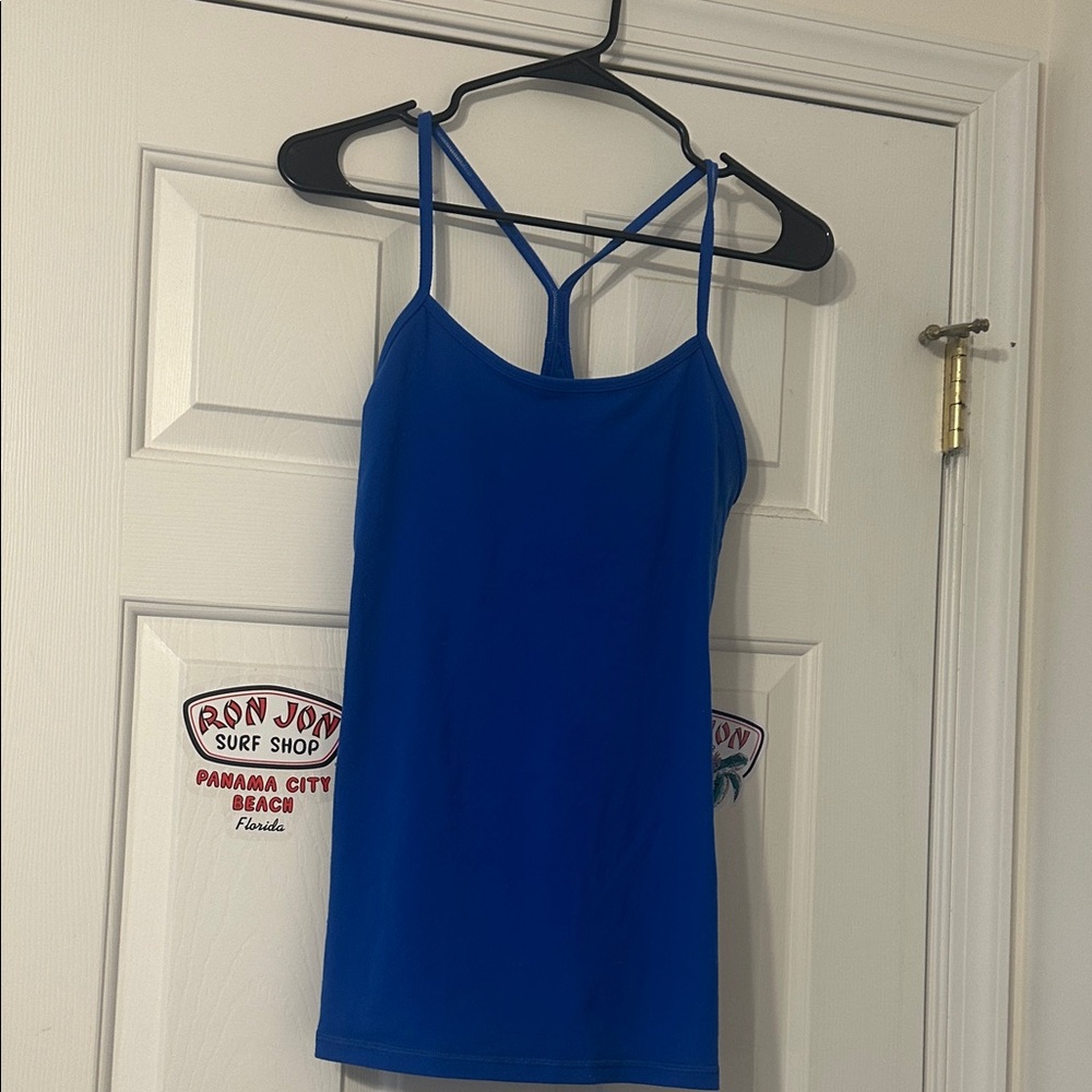 lululemon athletica Vibrant Blue Camisole